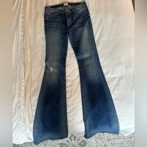 HUDSON long bell bottom jeans size 27